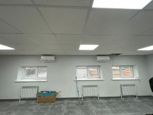 Монтаж сплит-систем BALLU Eco Smart в новом здании Барс Метиз.