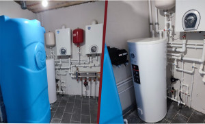 Монтаж котельной в частном доме. Кырныш