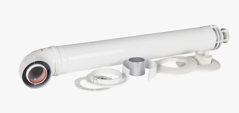 Комплект дымохода 60/100, L900 мм универс (кроме Immergas и Navien Deluxe 75/100 стар)
