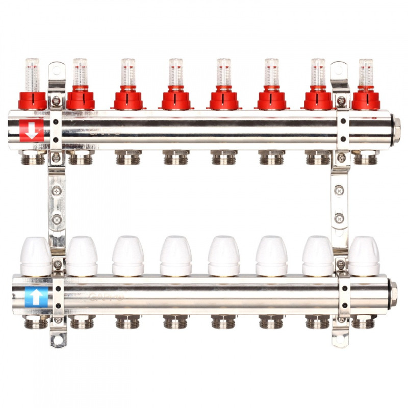 Коллектор расход 8 вых 1*3/4 лат Gappo